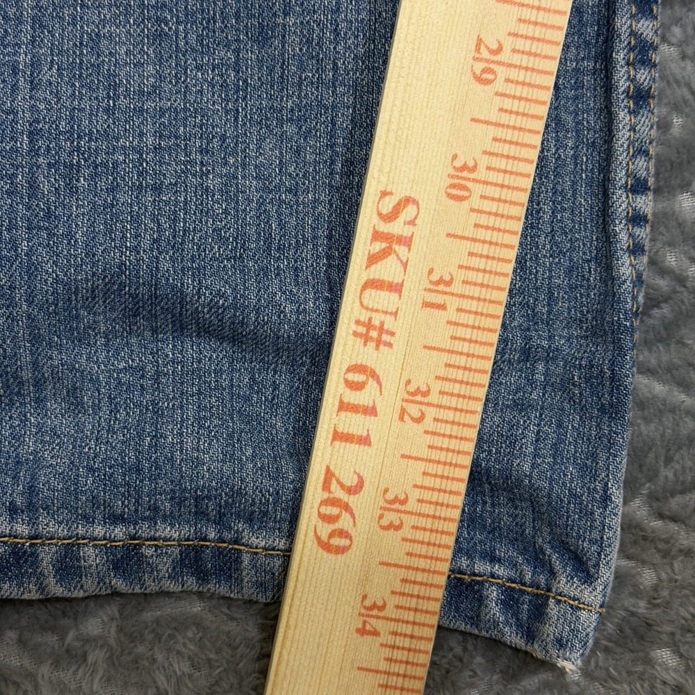 Vintage Levis 527 Jeans Mens 36x34 Blue Medium Wash Cotton Bootcut Denim Y2K - Picture 10 of 15